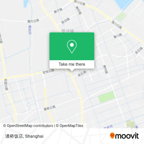 潘桥饭店 map