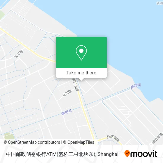中国邮政储蓄银行ATM(盛桥二村北块东) map