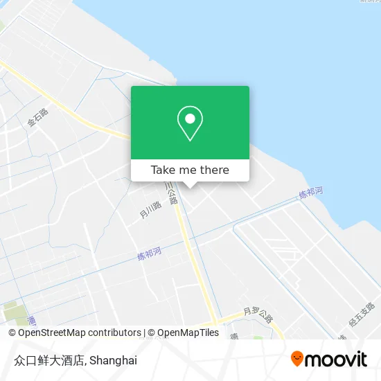众口鲜大酒店 map