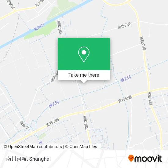 南川河桥 map