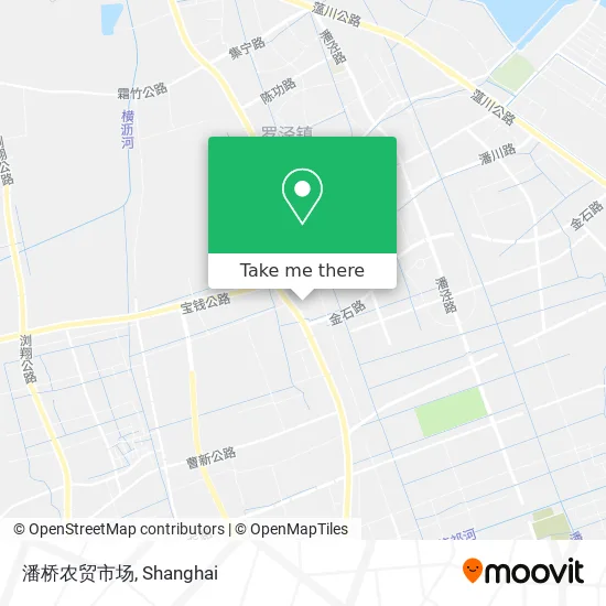 潘桥农贸市场 map