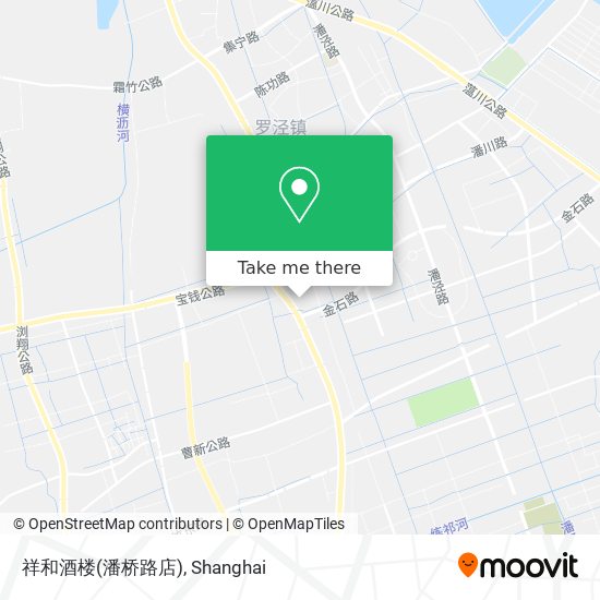 祥和酒楼(潘桥路店) map