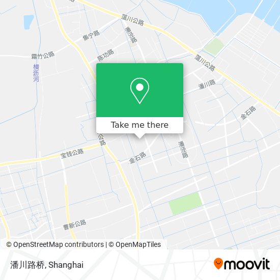 潘川路桥 map