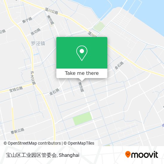 宝山区工业园区管委会 map