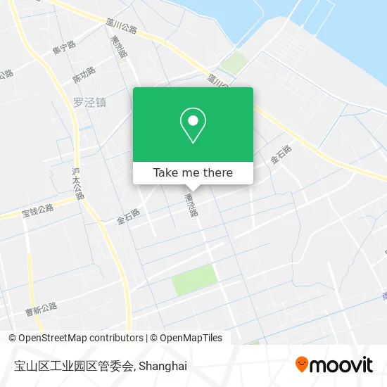 宝山区工业园区管委会 map