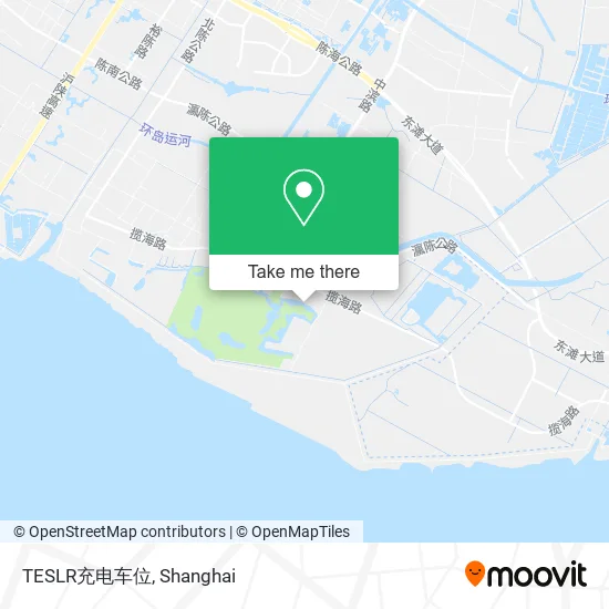 TESLR充电车位 map
