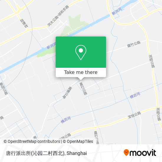唐行派出所(沁园二村西北) map
