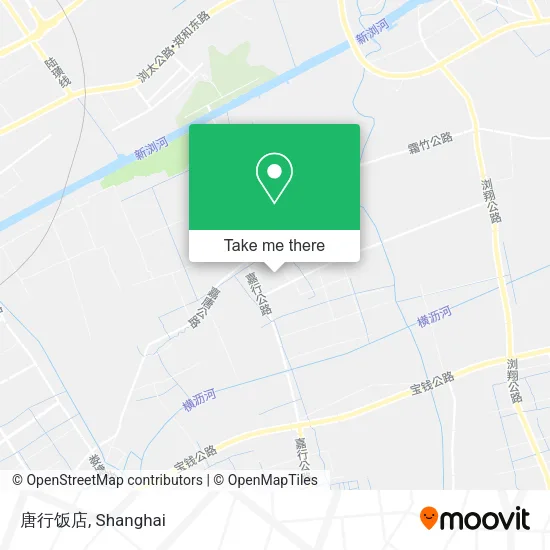 唐行饭店 map