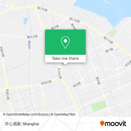 开心酒家 map