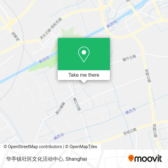 华亭镇社区文化活动中心 map