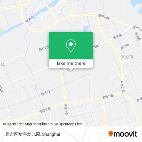 嘉定区华亭幼儿园 map