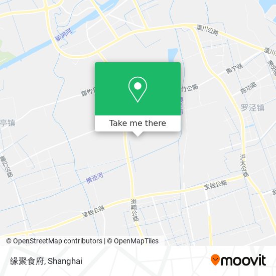 缘聚食府 map