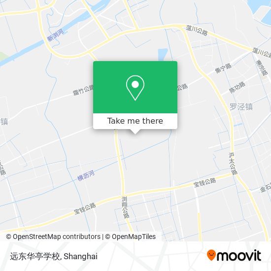 远东华亭学校 map