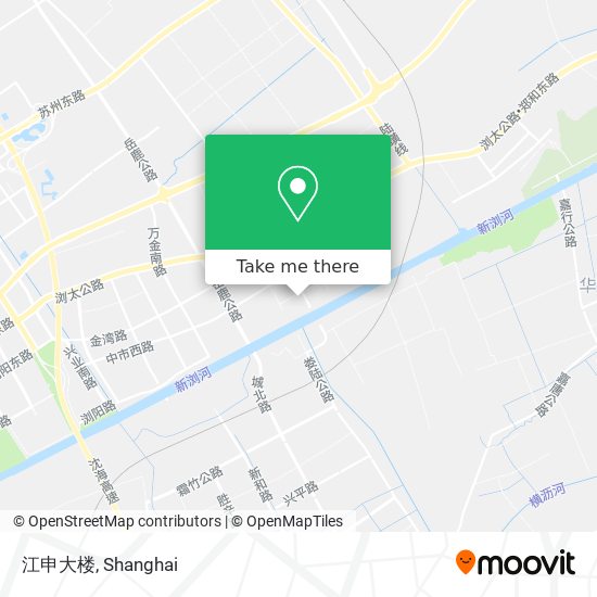 江申大楼 map