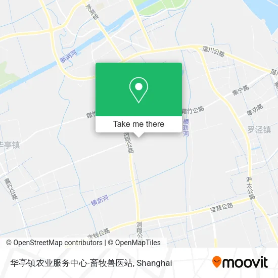 华亭镇农业服务中心-畜牧兽医站 map
