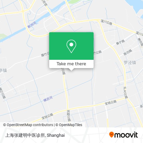 上海张建明中医诊所 map