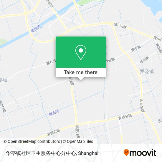 华亭镇社区卫生服务中心分中心 map