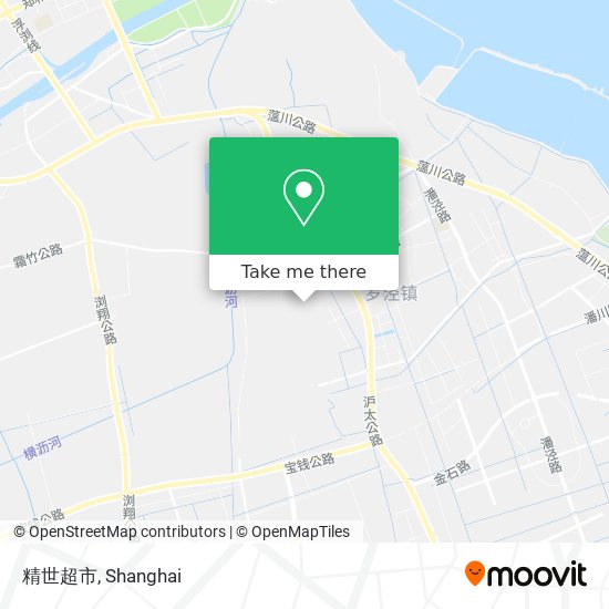 精世超市 map