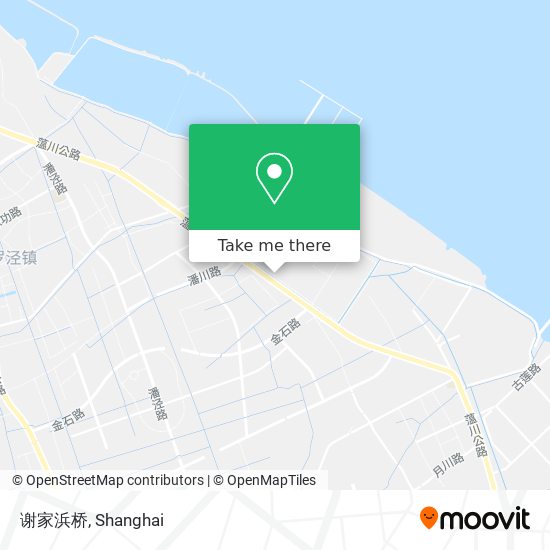 谢家浜桥 map