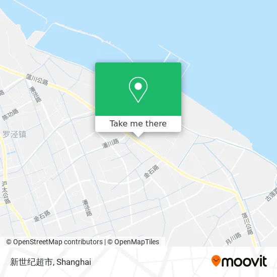 新世纪超市 map