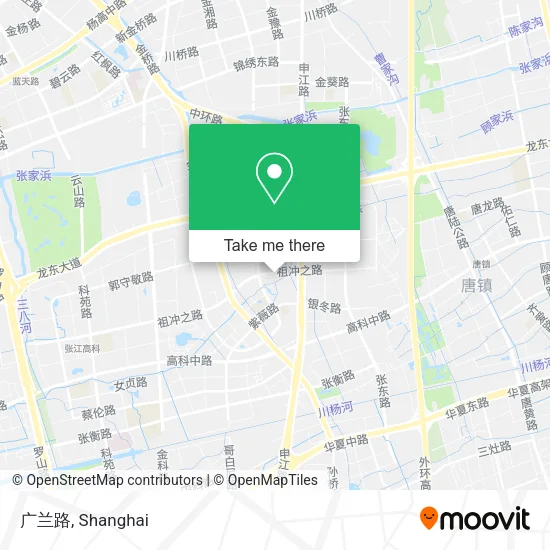 广兰路 map