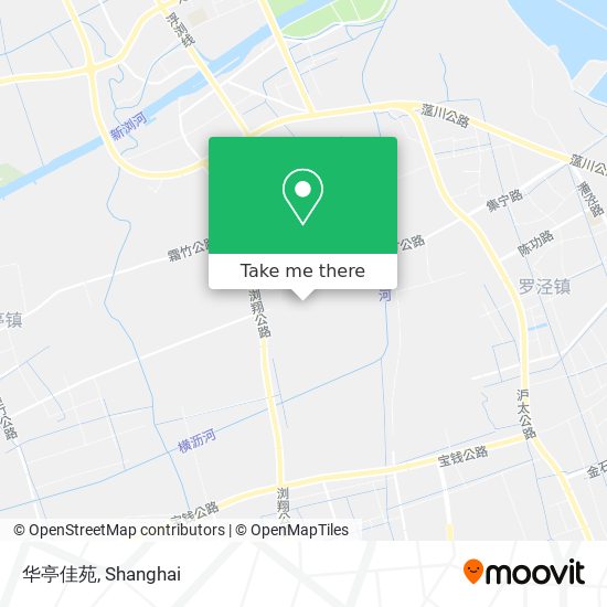 华亭佳苑 map