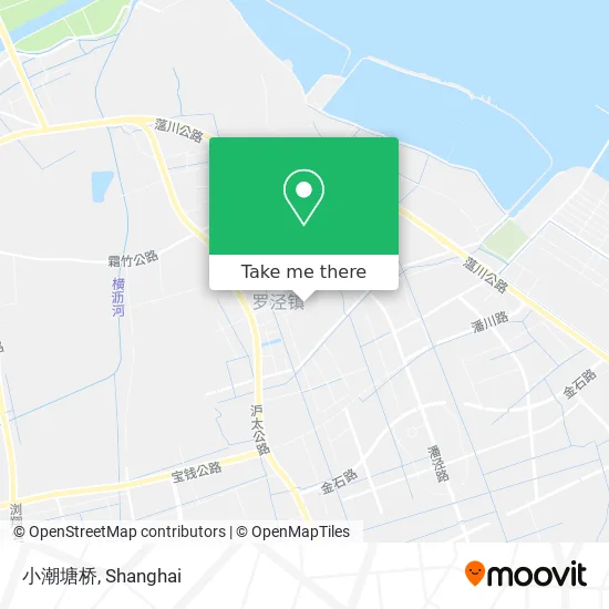 小潮塘桥 map