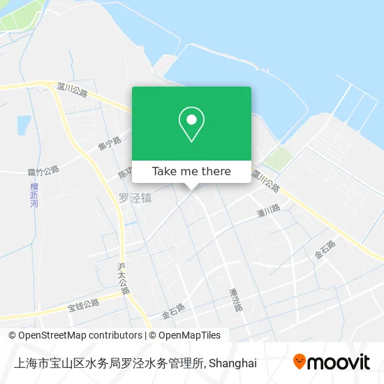 上海市宝山区水务局罗泾水务管理所 map
