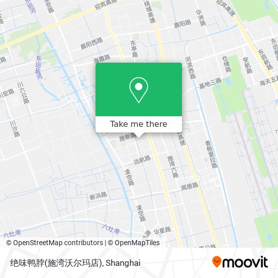 绝味鸭脖(施湾沃尔玛店) map