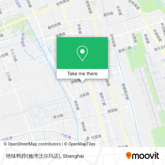 绝味鸭脖(施湾沃尔玛店) map