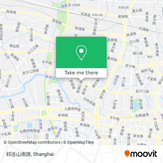 祁连山南路 map