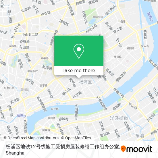 杨浦区地铁12号线施工受损房屋装修缮工作组办公室 map