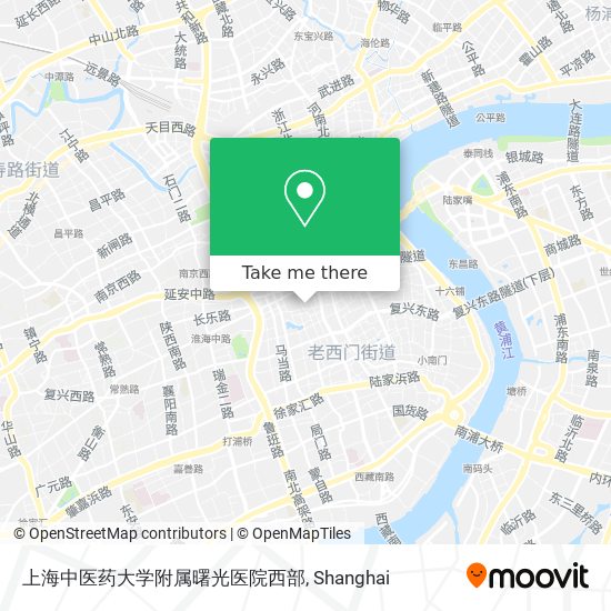 上海中医药大学附属曙光医院西部 map