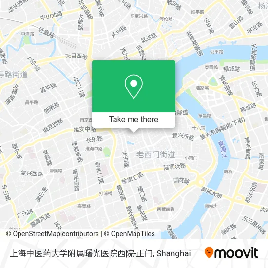 上海中医药大学附属曙光医院西院-正门 map
