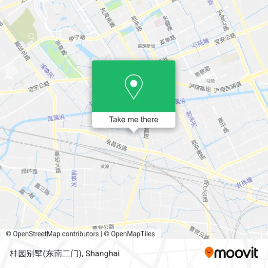 桂园别墅(东南二门) map