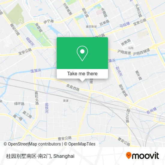 桂园别墅南区-南2门 map