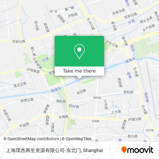 上海璞杰再生资源有限公司-东北门 map