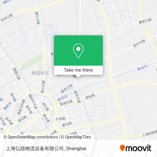 上海弘陆物流设备有限公司 map