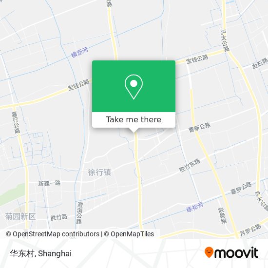 华东村 map