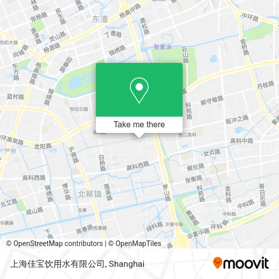 上海佳宝饮用水有限公司 map