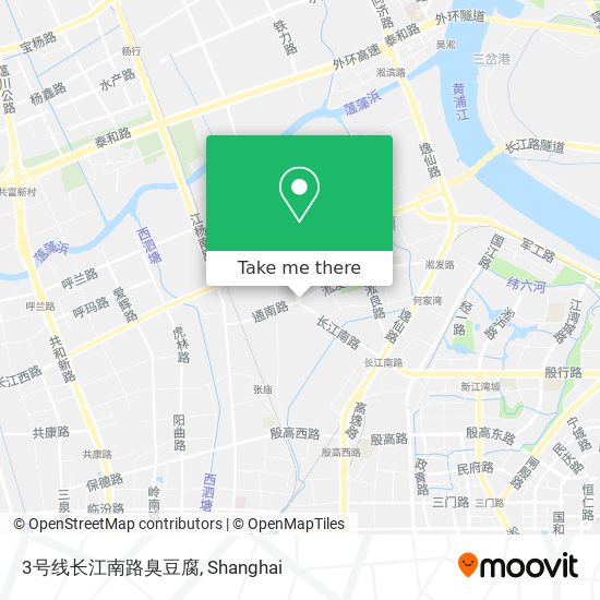3号线长江南路臭豆腐 map