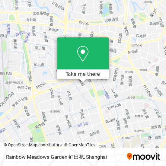 Rainbow Meadows Garden 虹田苑 map