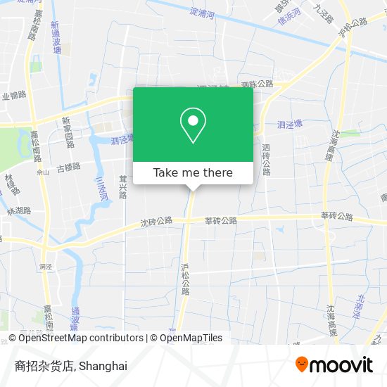 裔招杂货店 map