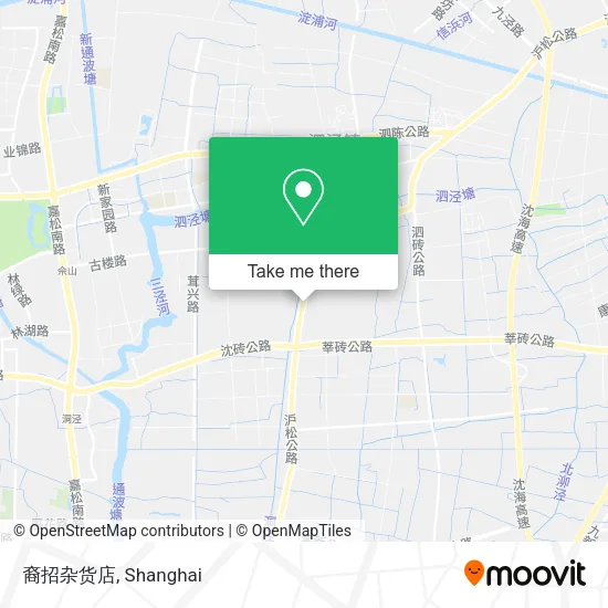 裔招杂货店 map