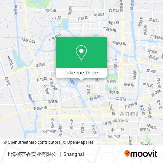上海桢荟香实业有限公司 map