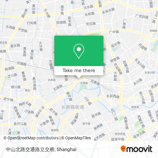 中山北路交通路立交桥 map