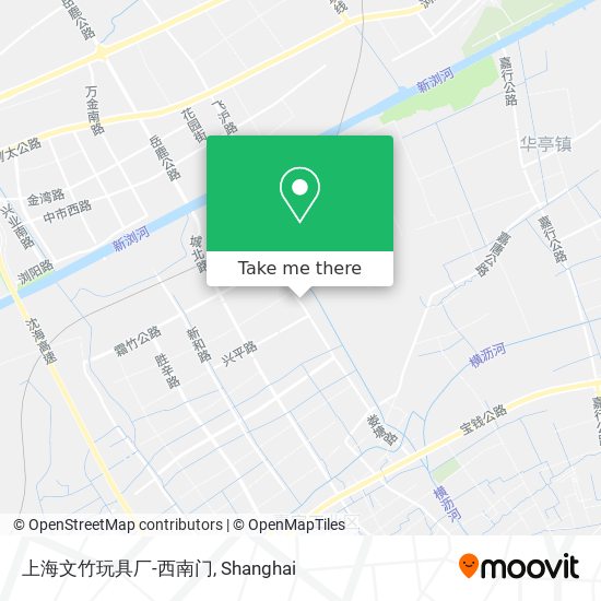 上海文竹玩具厂-西南门 map