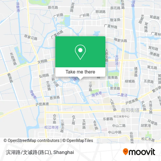 滨湖路/文诚路(路口) map