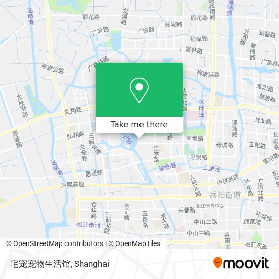 宅宠宠物生活馆 map