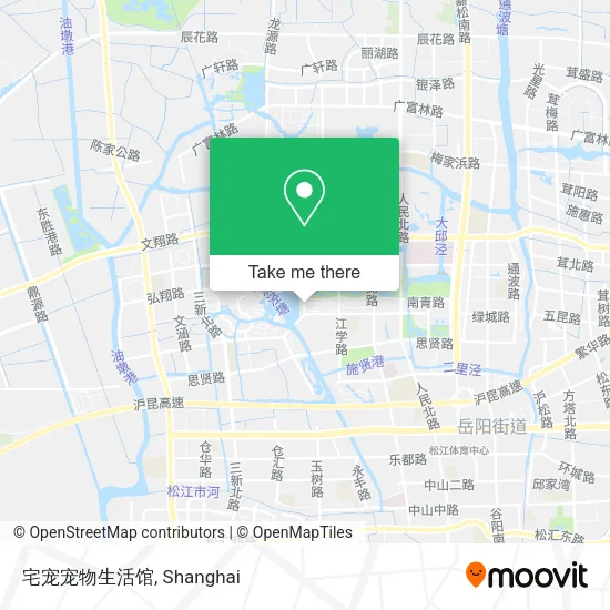 宅宠宠物生活馆 map